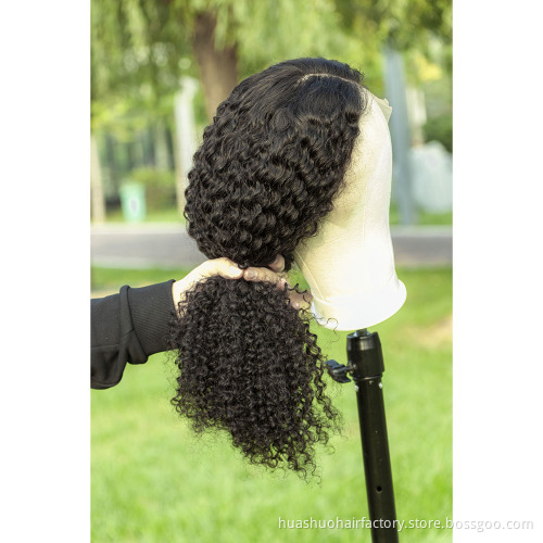 Huashuo Human Hair Lace Front Wig,Human Hair Wigs,Wholesale Best Glueless 360 Frontal Full Lace Wigs
